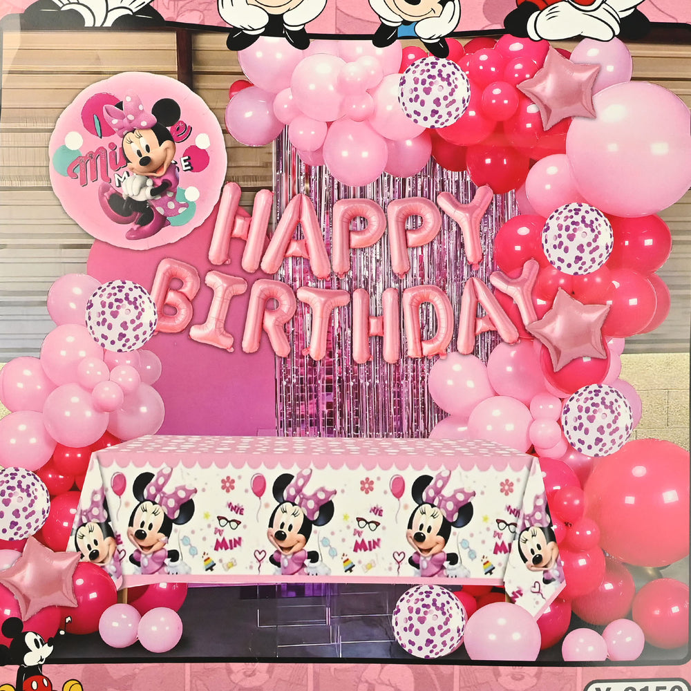 Character Theme Balloons HBD Party Decorations