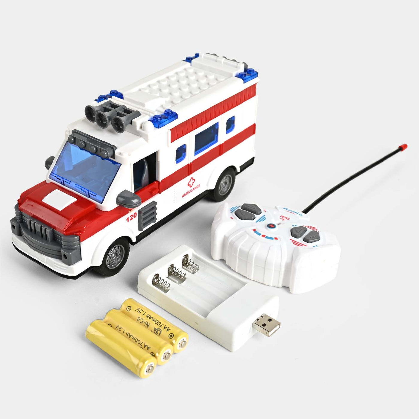 Remote Control Rescue Vehicle For Kids