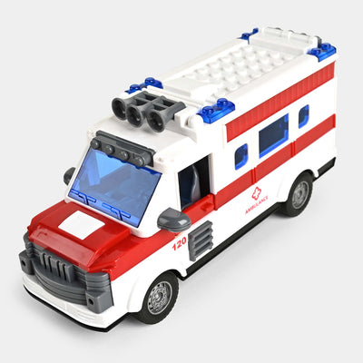 Remote Control Rescue Vehicle For Kids