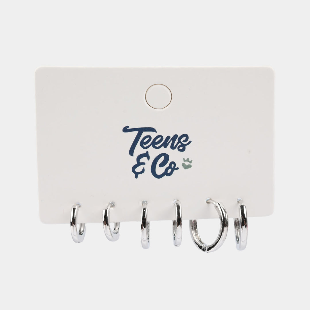 Earrings – 3 Pairs Set | Stylish, Lightweight & Everyday Wear