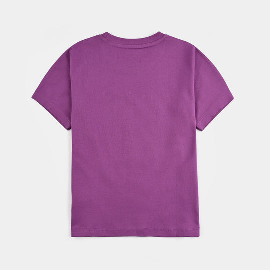 Girls Cotton Jersey T-Shirt H/S Nature Perfumes