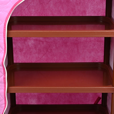 Folding Cottage Wardrobe | Pink