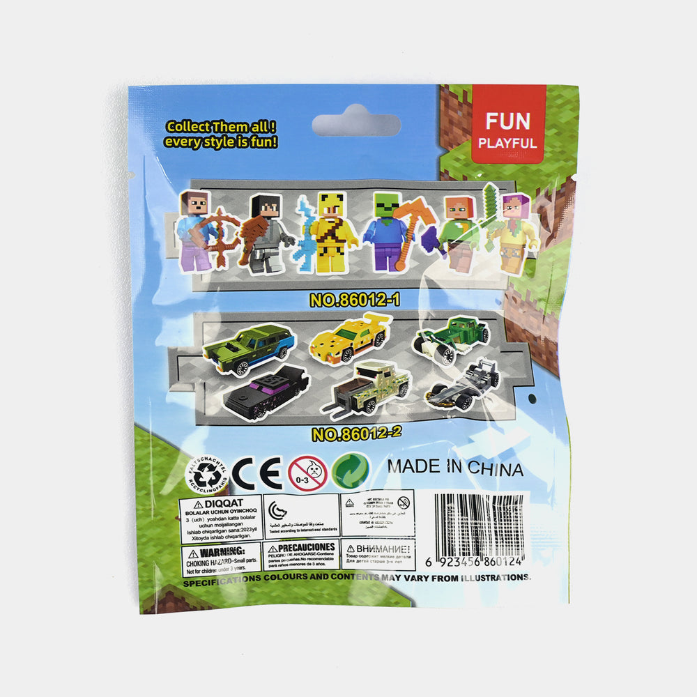 Minecraft Toy Mini Car Pack