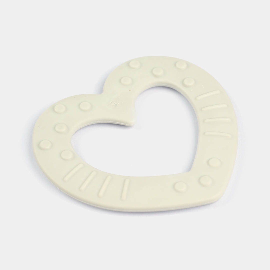 Mum Love Baby Teether Heart Design