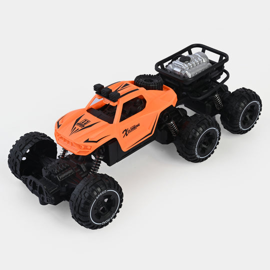 Remote Control 6-Wheel Smoke Car For Kids