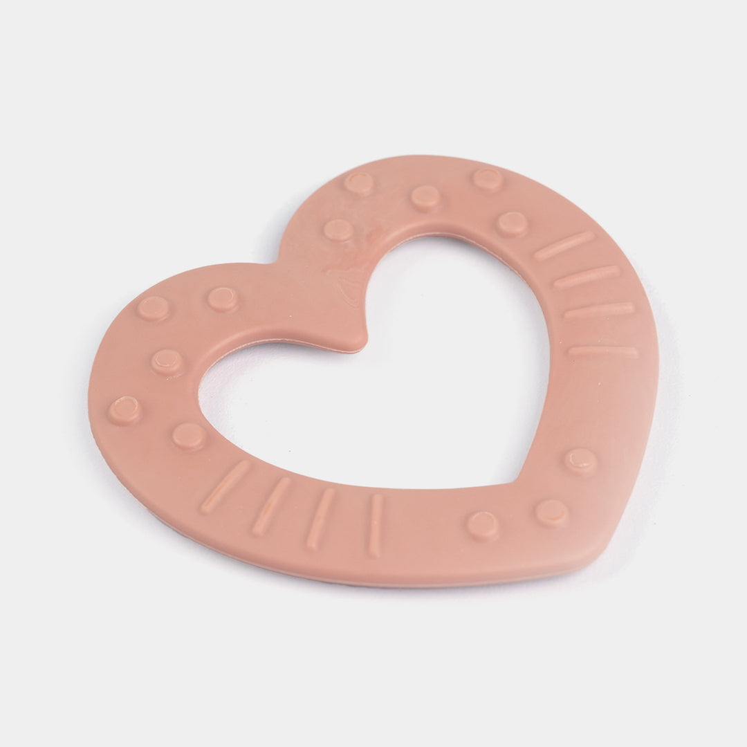 Mum Love Baby Teether Heart Design