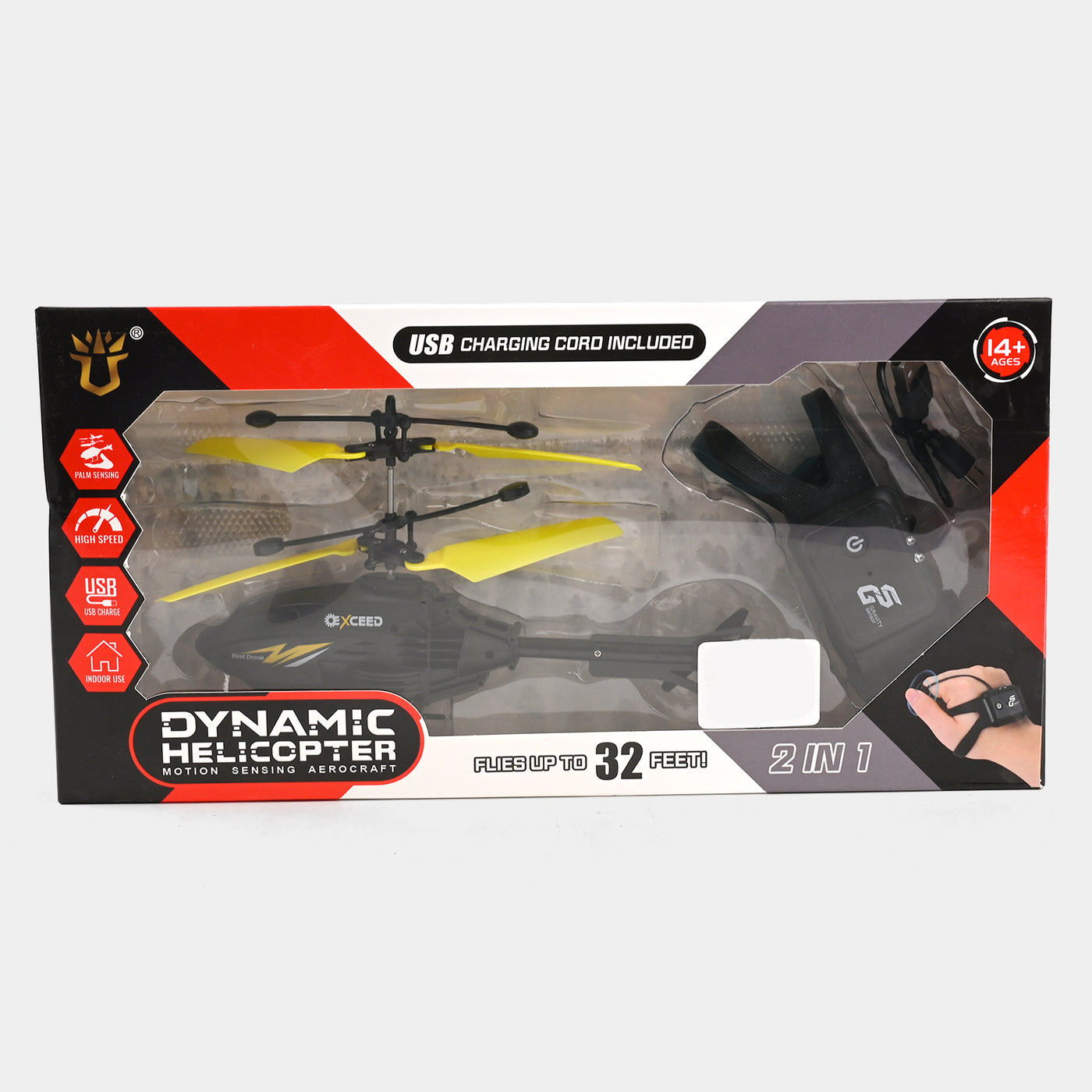 Dynamic Motion Sensing Helicopter