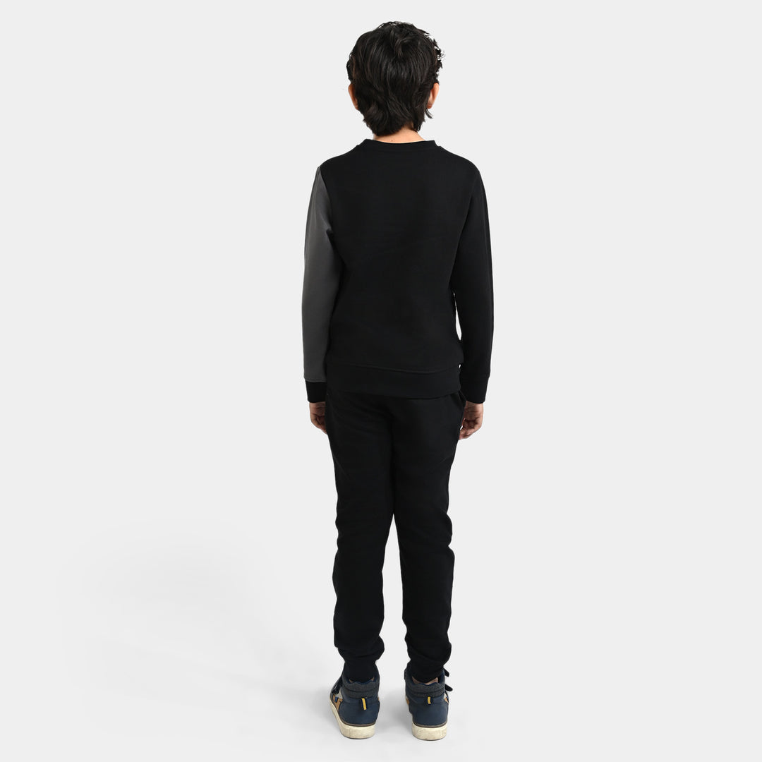 Boys 2 Piece Suit Great Days-BLACK
