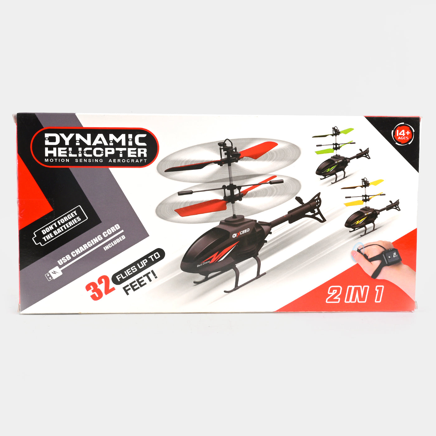 Dynamic Motion Sensing Helicopter