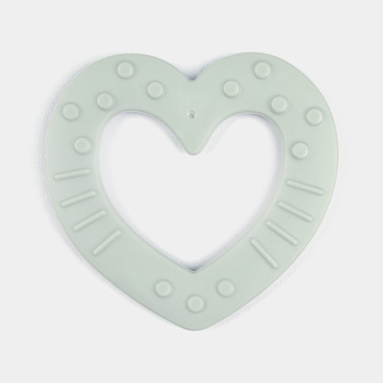 Mum Love Baby Teether Heart Design