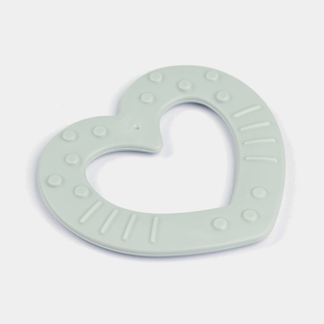 Mum Love Baby Teether Heart Design