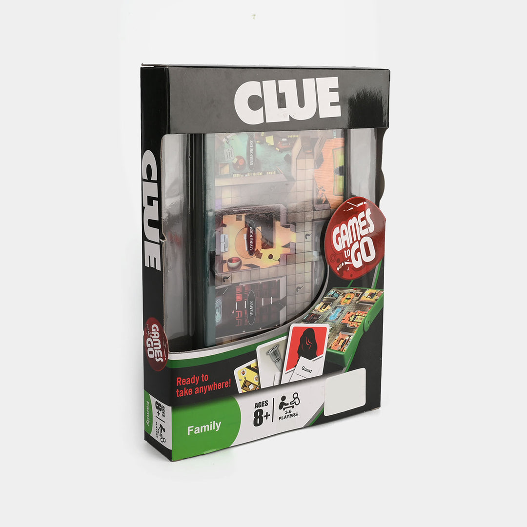 Fun On The Run Clue Game For Kids