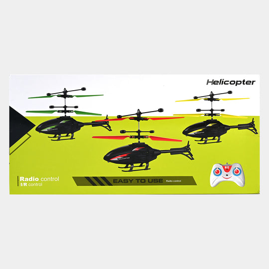 Helicopter Copter Sensor Toy For kids - Black