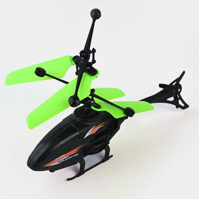 Helicopter Copter Sensor Toy For kids - Black