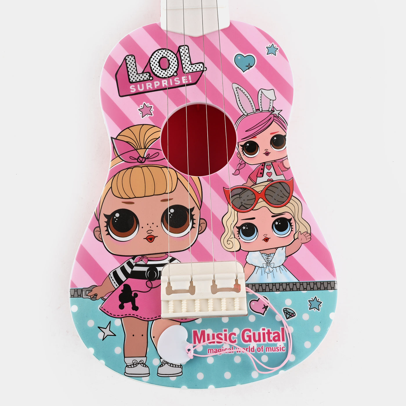 KIDS CHARACTER TOY MUSICAL INSTRUMENT GUITAR