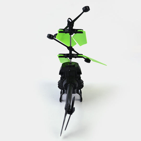 Helicopter Copter Sensor Toy For kids - Black
