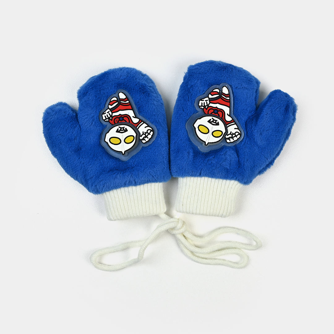 Kids Winter Warm Gloves With Light