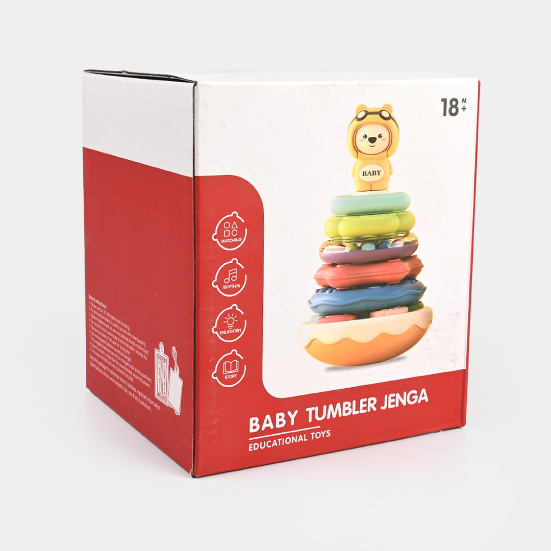 Baby Tumbler Jenga – Educational Stacking Toy