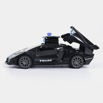 Remote Control Car Police With Light & Sound For Kids