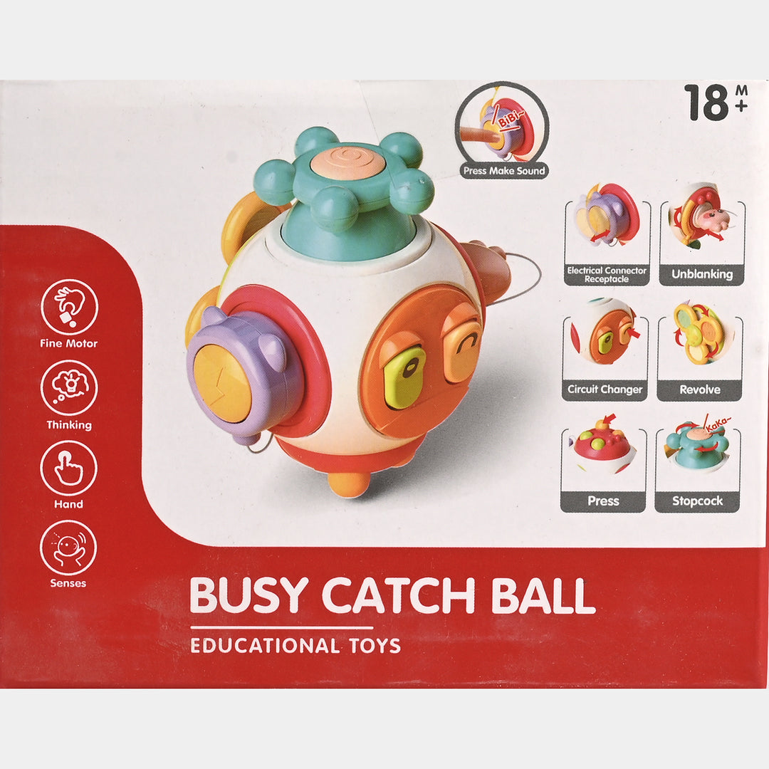 Busy Catch Ball – Multi-Activity Educational Sensory Toy