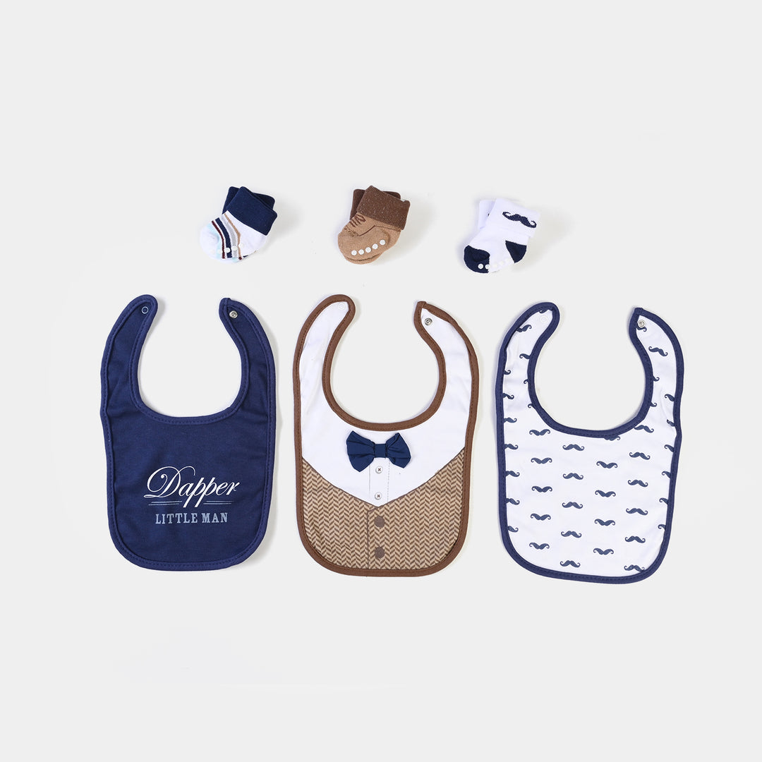 Baby Bib & Socks Set