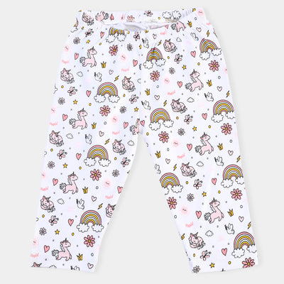 Infant Girls Cotton Poplin Pyjama Set-mIX