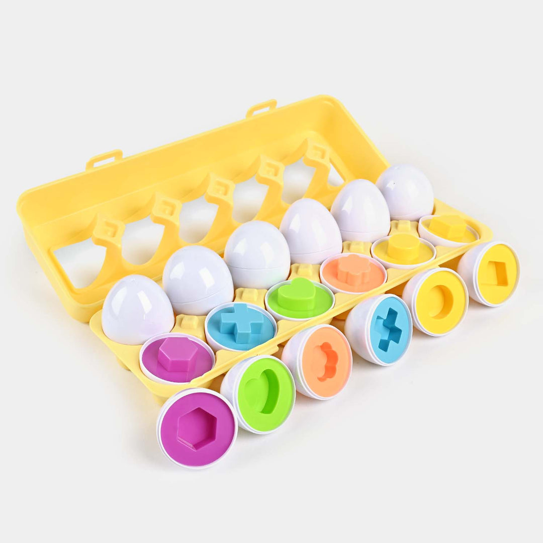 Shape Matching Smart Eggs For Kids