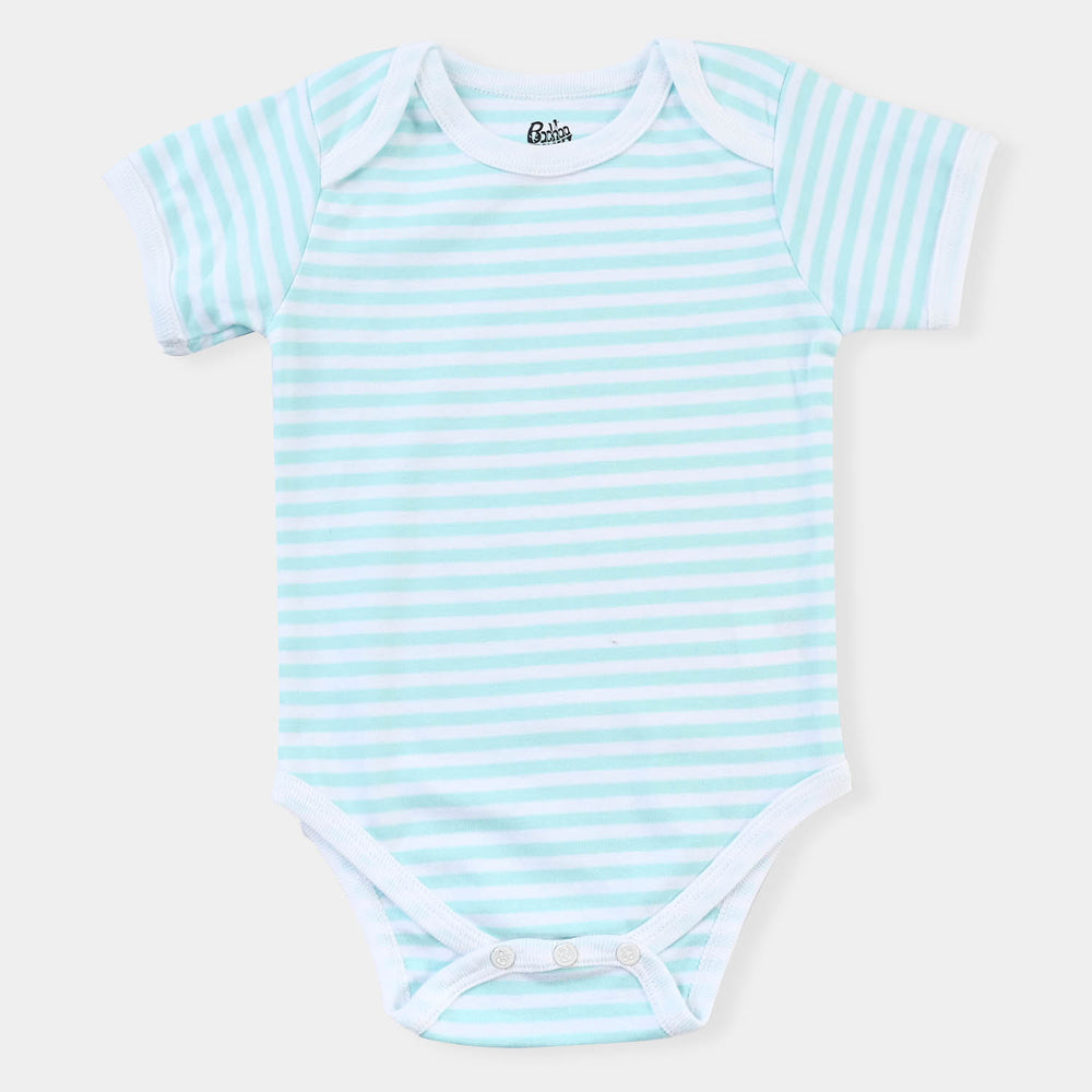 Infant Boys Cotton Interlock Romper Set-mIX