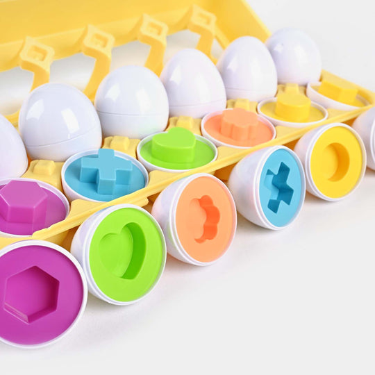 Shape Matching Smart Eggs For Kids