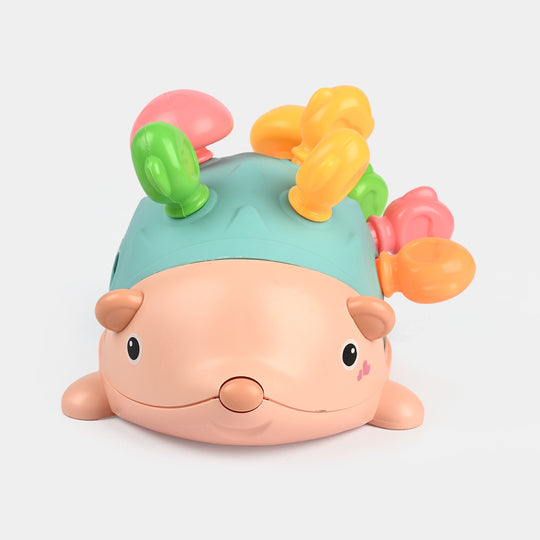 Baby Fine Motor Training Toy – Educational Hedgehog Peg Play