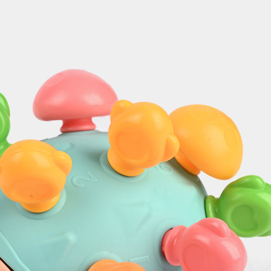 Baby Fine Motor Training Toy – Educational Hedgehog Peg Play