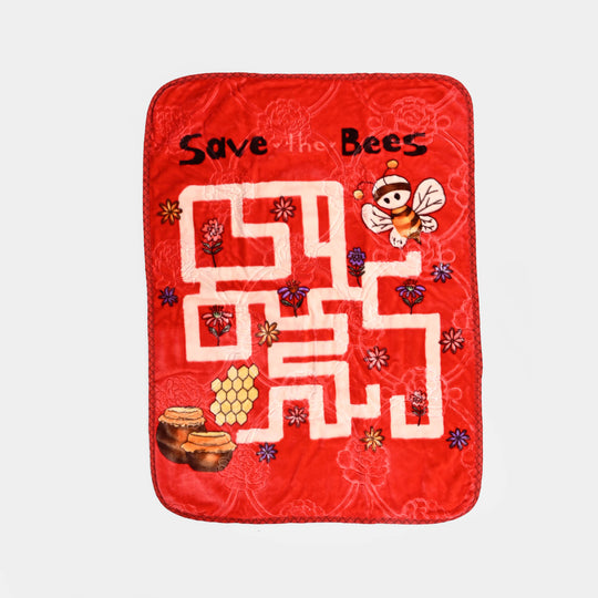 Baby Blanket Embossed Design | 80x110