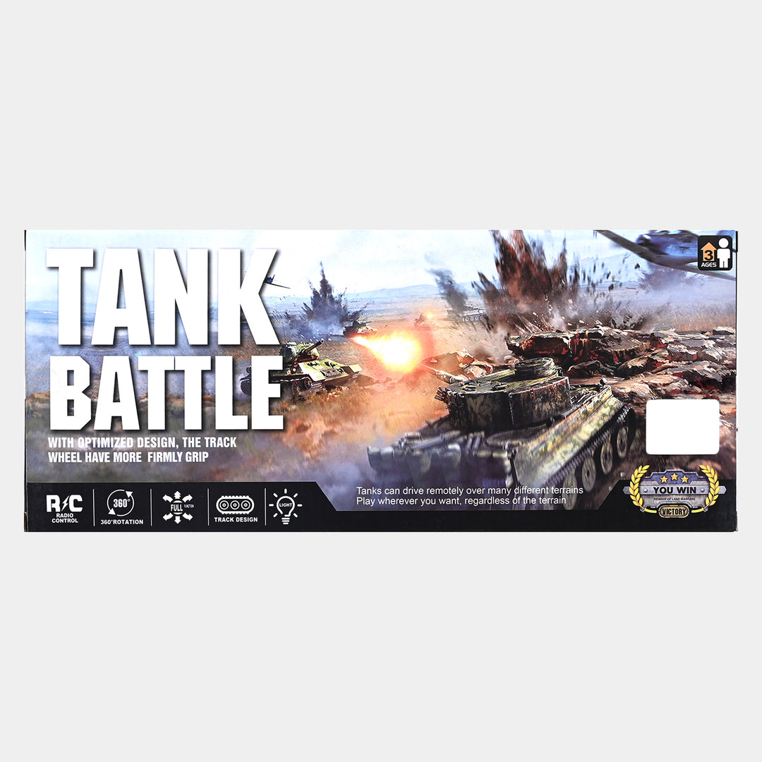 Remote Control Military Tank Toy For Kids