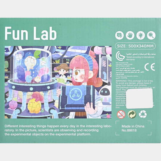 Puzzle Set Fun Lab | 48Pcs