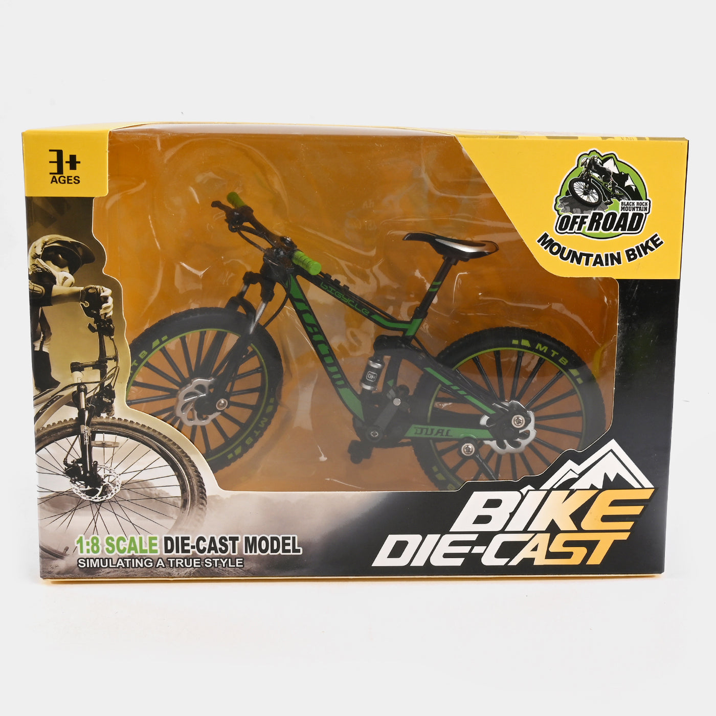 Die Cast Model Toy Mountain Bike Bicycle For Kids
