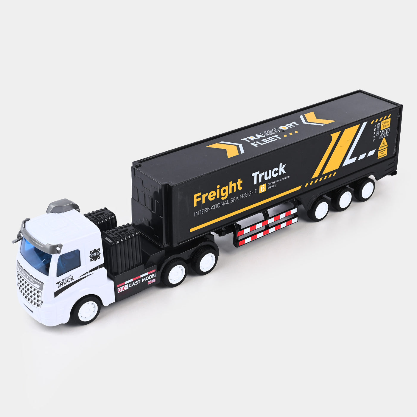 Remote Control Container Truck With Light For Kids