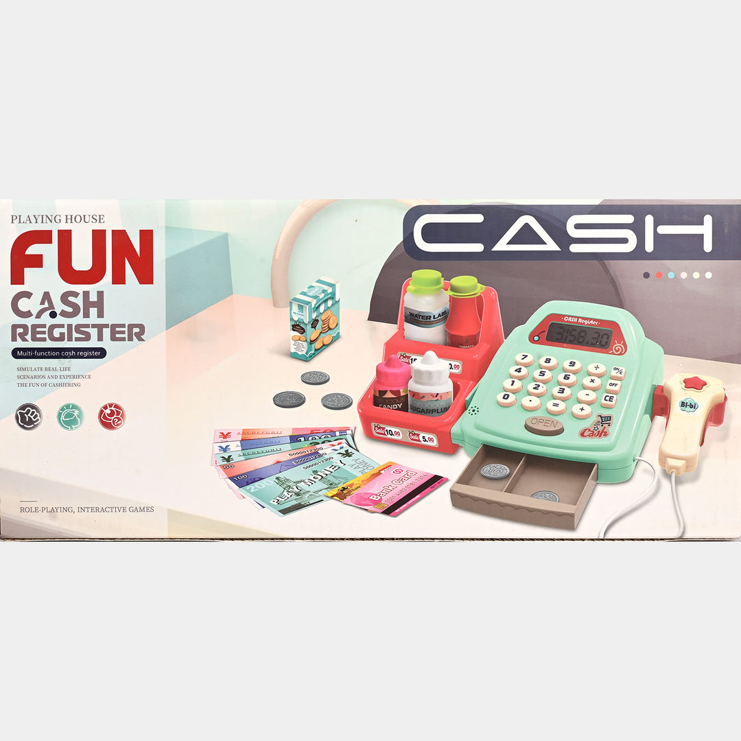 Children's Pretend Play Cash Register Toy Set