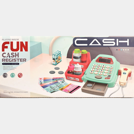 Children's Pretend Play Cash Register Toy Set