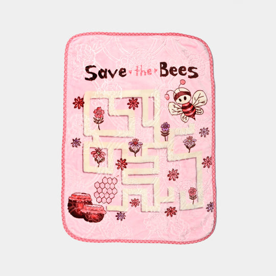 Baby Blanket Embossed Design | 80x110