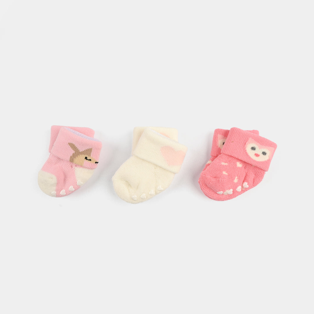 Baby Socks Set (3 Pairs) | 0-6M