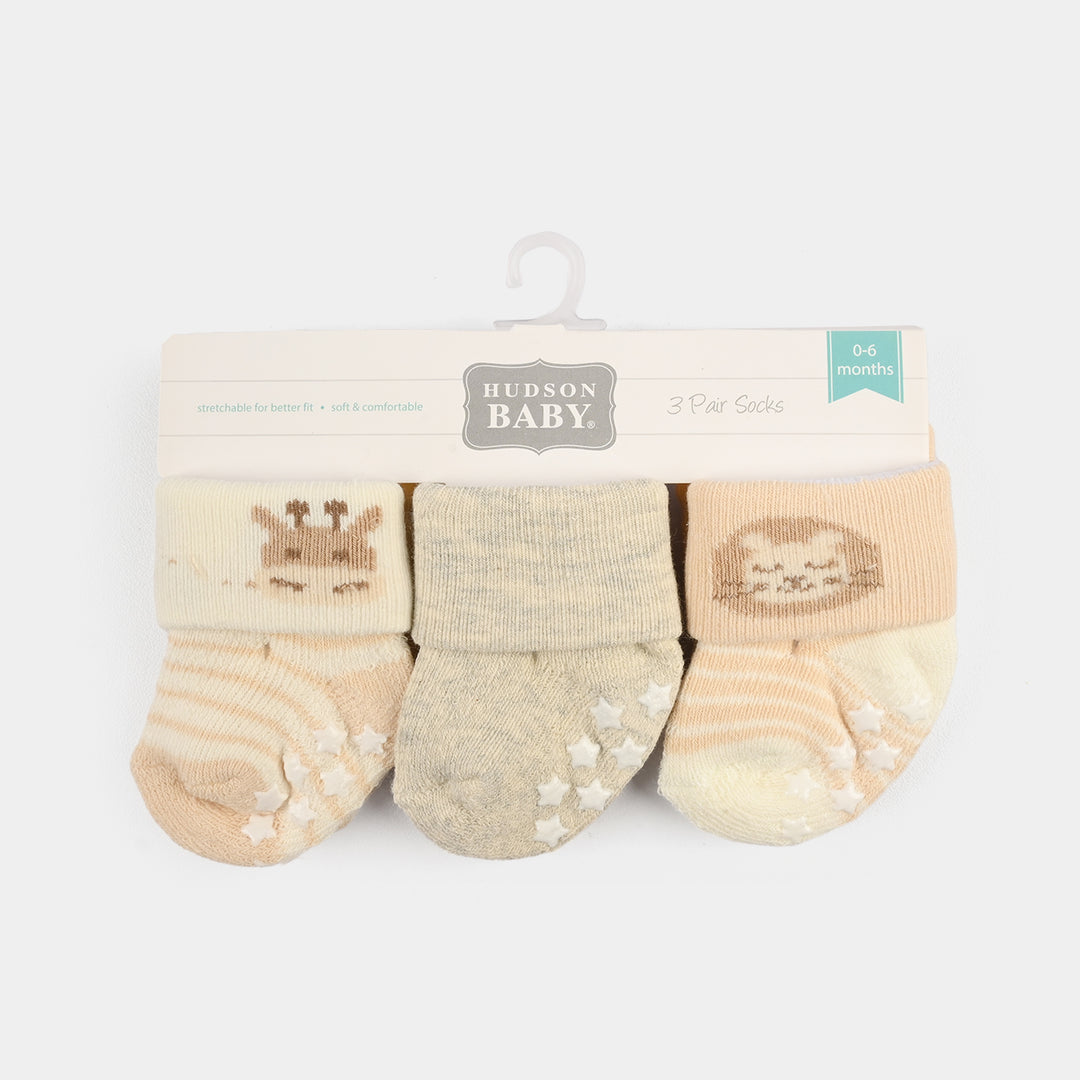 Baby Socks Set (3 Pairs) | 0-6M