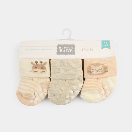 Baby Socks Set (3 Pairs) | 0-6M