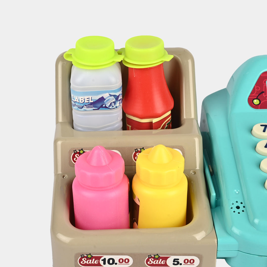 Children's Pretend Play Cash Register Toy Set