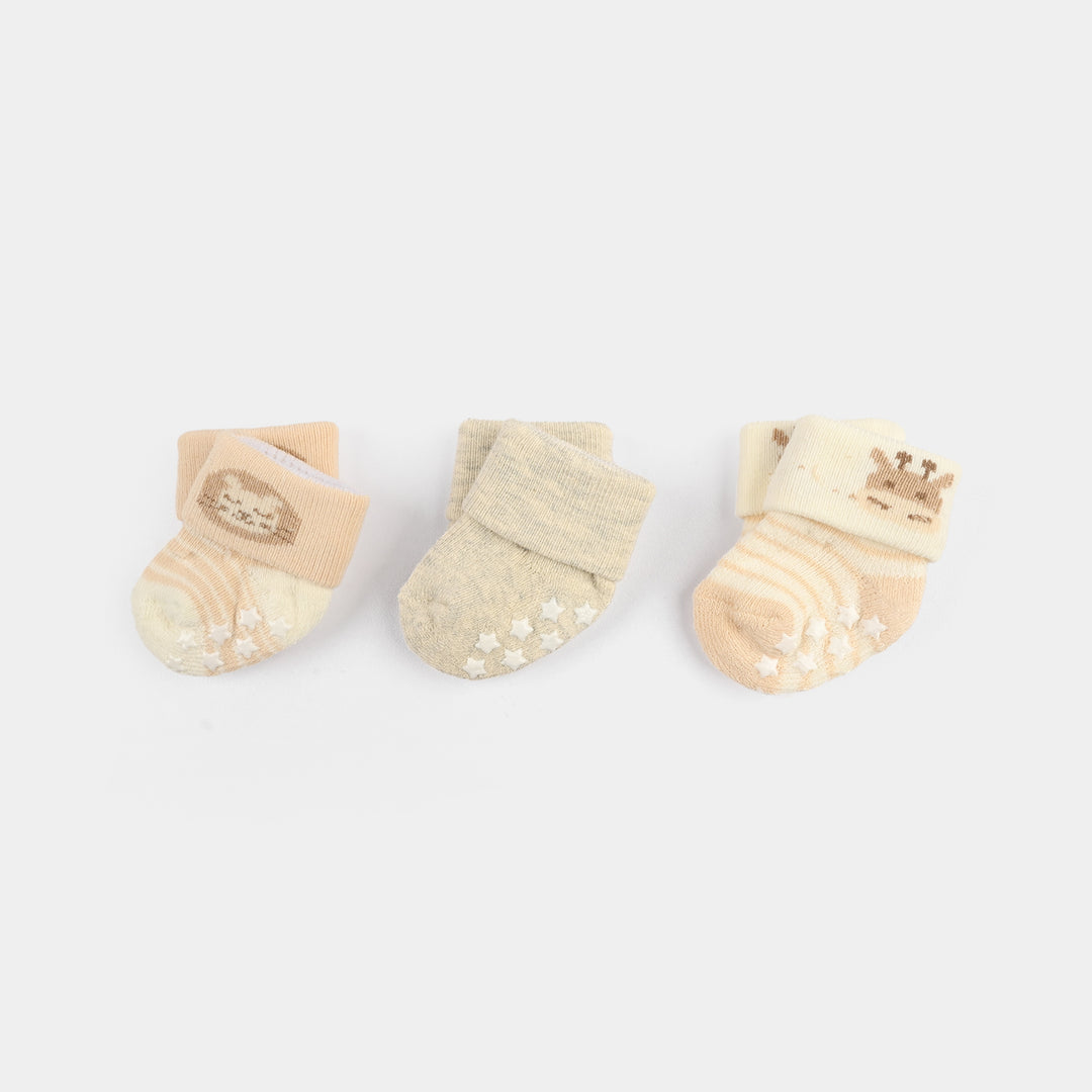 Baby Socks Set (3 Pairs) | 0-6M