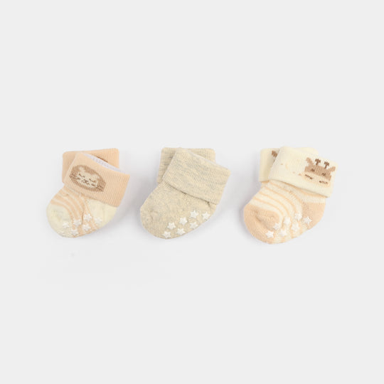 Baby Socks Set (3 Pairs) | 0-6M