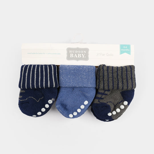 Baby Socks Set (3 Pairs) | 0-6M