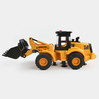 Inertial Excavator With Light Music For Kids