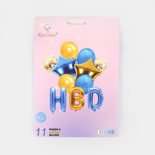 Foil Balloon 11Pcs