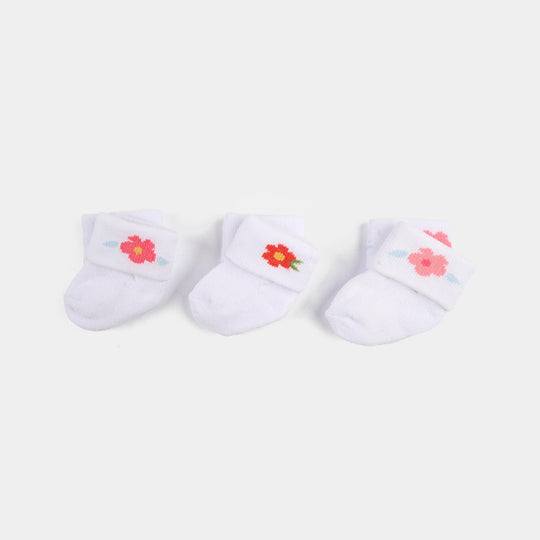 Baby Socks Set (3 Pairs) | 0-6M
