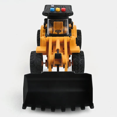 Inertial Excavator With Light Music For Kids